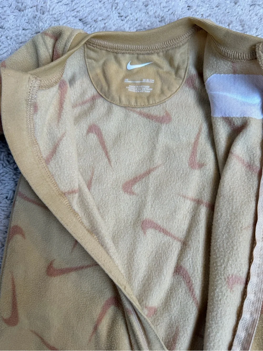 Nike Baby Gender Neutral Fleece Footie